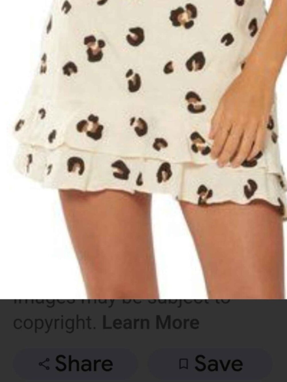 Size small Embroidered mini skirt is a Red Carter Becky model with a leopard pri